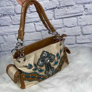 Bedazzled Cross Purse